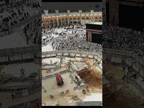 صورة حقيقة لبئر زمزم من الداخل ومكانها في المطاف
