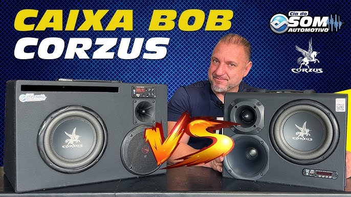 Caixa Bob Corzus Mini Trio 8 Bluetooth 300w Cxhc 500 Bt