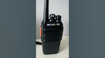 Retevis rt24 low power voice