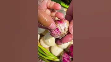 unique onion peeling technique with knife #shorts