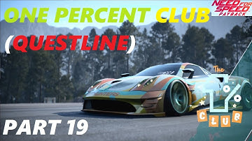 NEED FOR SPEED PAYBACK Gameplay Part 19: One Percent Club (Questline)