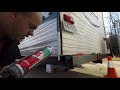 Travel trailer corner repair