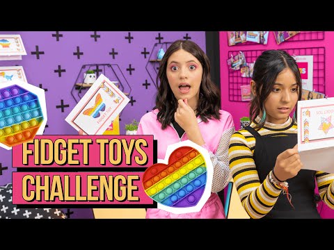 DESAFIO DOS FIDGET TOYS com Gabi Saiury e Vick Berardinelli | ♥ Livre Para Ser
