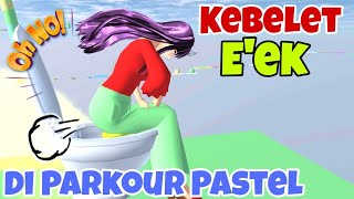 Drama lucu sakura | Sakura Kebelet E'ek 😱🤮🤮...Saat Main Parkour pastel 🤮🤮🤮, Sakura School Simulator