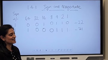 OCR A Level Computer Science: 1.4.1 - sign and magnitude made EASY!