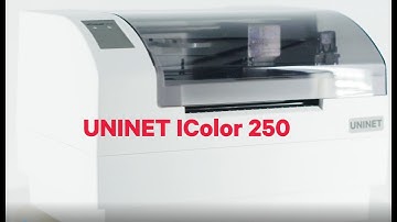 Uninet IColor 250 Desktop Label Printer & Cutter En Español