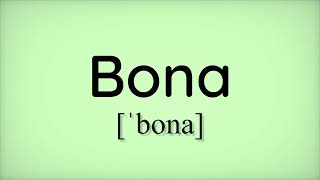 Bona (Esperanto)