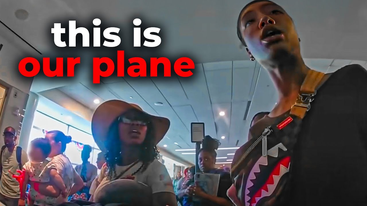 Entitled Family Think They Own The Plane, Start Fighting Everyone