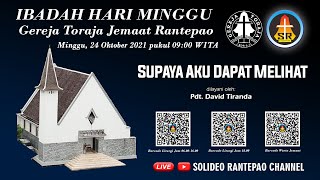  Ibadah Hari Minggu  24102021 Pukul 0900  Gereja Toraja Jemaat Rantepao