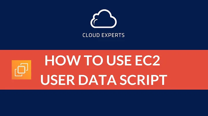 How to use EC2 User Data Script