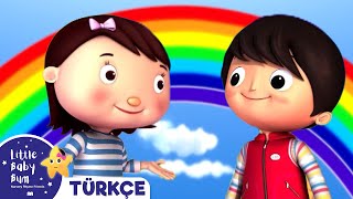 Gökkuşağı Renkleri Şarkısı Little Baby Bum Türkçe - Türkçe Bebek Şarkıları Ve Çizgi Filmler