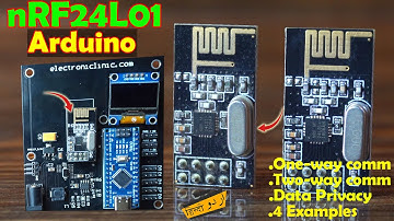 Arduino NRF24L01 Transmitter and Receiver – NRF24L01 Projects for beginners in urdu hindi