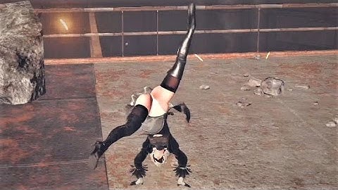 Nier automata PS4/PC DEMO all moves