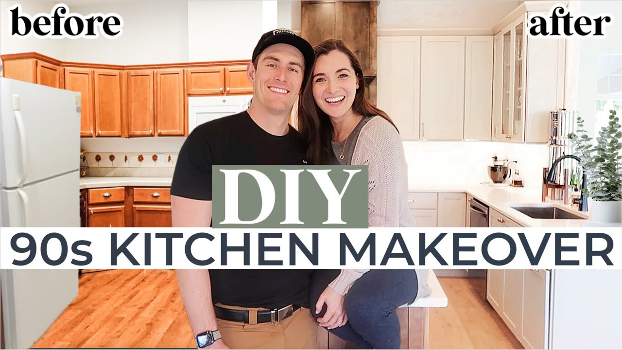 New Kitchen Reveal Diy Remodel 90s