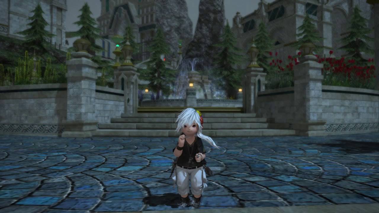 FFXIV Cute Mog Dance On Lala - YouTube