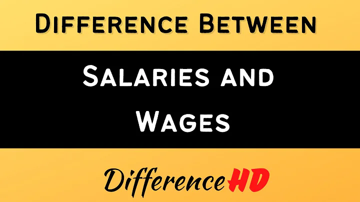 Difference between Salaries and Wages - Difference between Wages and Salary