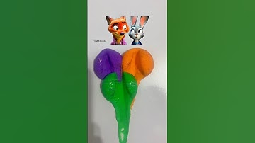 Zootopia 2 Color Mixing🎨💜🧡💚#viral #colors #trending #memes #shorts #foryou
