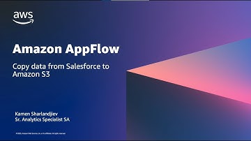 Copy data from Salesforce to Amazon S3 with AppFlow | Amazon Web Services