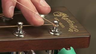 How to Change Strings on (restring) Your Guitar - Art Eichele