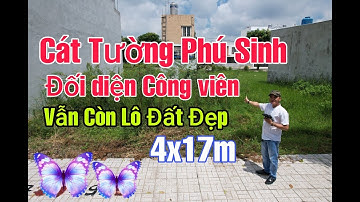 #CÁT TƯỜNG PHÚ SINH | CẦN BÁN GẤP LÔ ĐẤT ĐỐI DIỆN CÔNG VIÊN GIÁ ĐẦU TƯ |#0359331116 .
