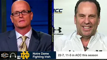 Scott Van Pelt and Mike Brey Shoutout to the Starboard Dewey Beach DE