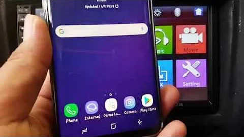 Head Unit : How to connect bluetooth android phone to Double din 7012B