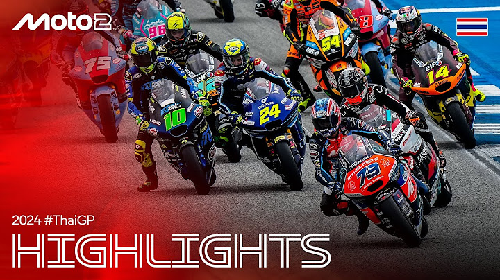 Moto2™ Race Highlights 🏆 | 2024 #ThaiGP