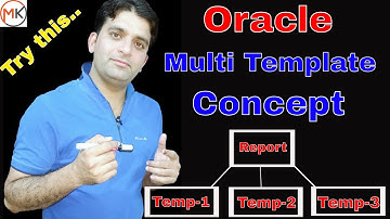 How to create multiple templates in xml publisher | Oracle Shooter