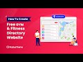 How to create free gym  fitness directory website with classified listing plugin