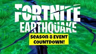 Fortnite Battle Royale Earthquake - fortnite earthquake event countdown fortnite battle royale
