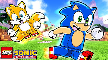 LEGO SONIC in Sonic Speed Simulator!! - ROBLOX