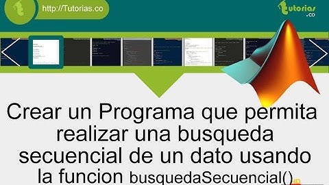 funciones – matLab (funcion busqueda secuencial en vector)