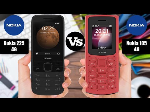 Nokia 225 4G vs Nokia 105 4G