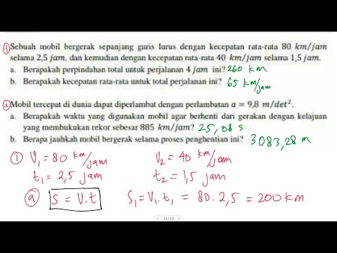 Video: Berapa jarak rata-rata berhenti sebuah mobil?