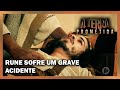 A TERRA PROMETIDA: Rune sofre um grave acidente no dia do casamento