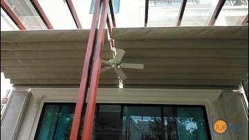 Rèm trần xếp lớp