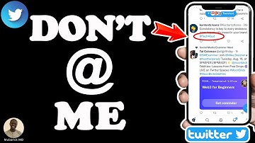 Twitter UNMENTION | How to UNMENTION on Twitter in 2023 [UPDATE] - Full Guide