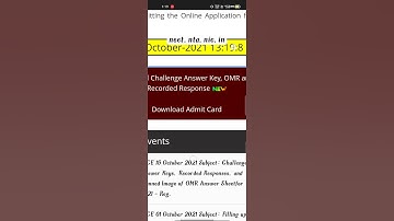 NEET 2021 answer key released | check now | #answerkey #neet2021 #shorts