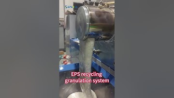 EPS recycling granulation machine#eps #machine #epsfoam #machinemanufacturing #factory