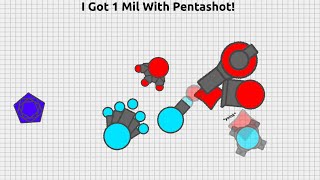 I Got 1 MIL With Pentashot! | Arras.io [GROWTH]