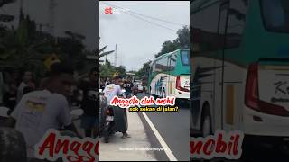 Anggota club mobil sok sokan di jalan?