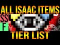 THE ULTIMATE ISAAC TIER LIST - 510 LIKES STREAK REWARD![Binding of Isaac Afterbirth+]