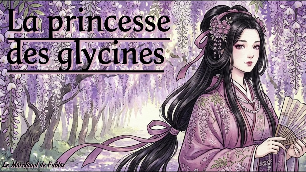 La princesse des glycines - conte audio (narration humaine)