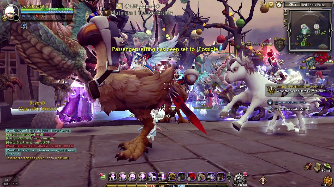 DragonNest NA | Red Lotus Palace NB Buff | 12/12/2020