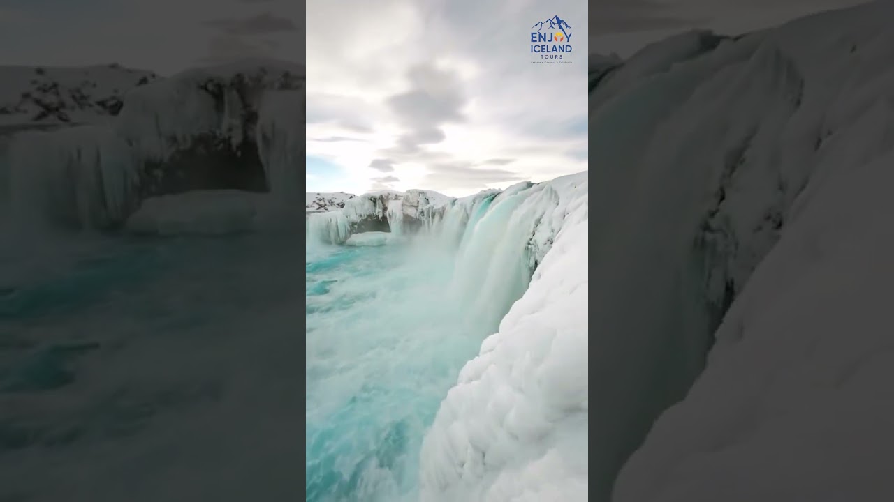 Iceland Golden Circle Tour | Frozen Waterfalls, Rivers & Ocean Wonders 🌍❄️ 