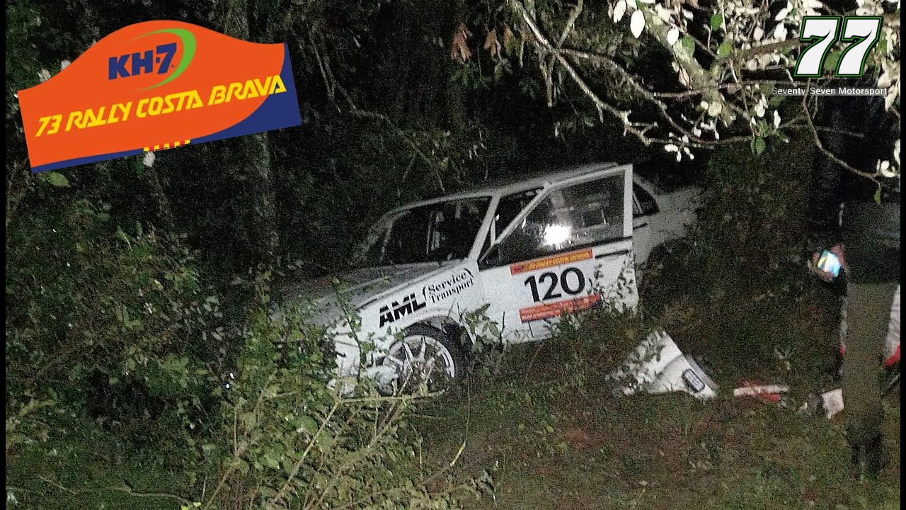 73e Rally KH-7 Costa Brava 2025. TC1 Els Angels - Crash&Mistakes