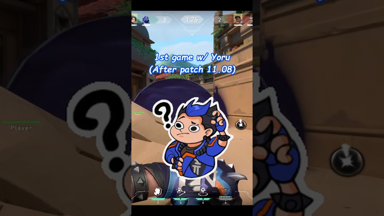 1st game with Yoru after patch 11.08