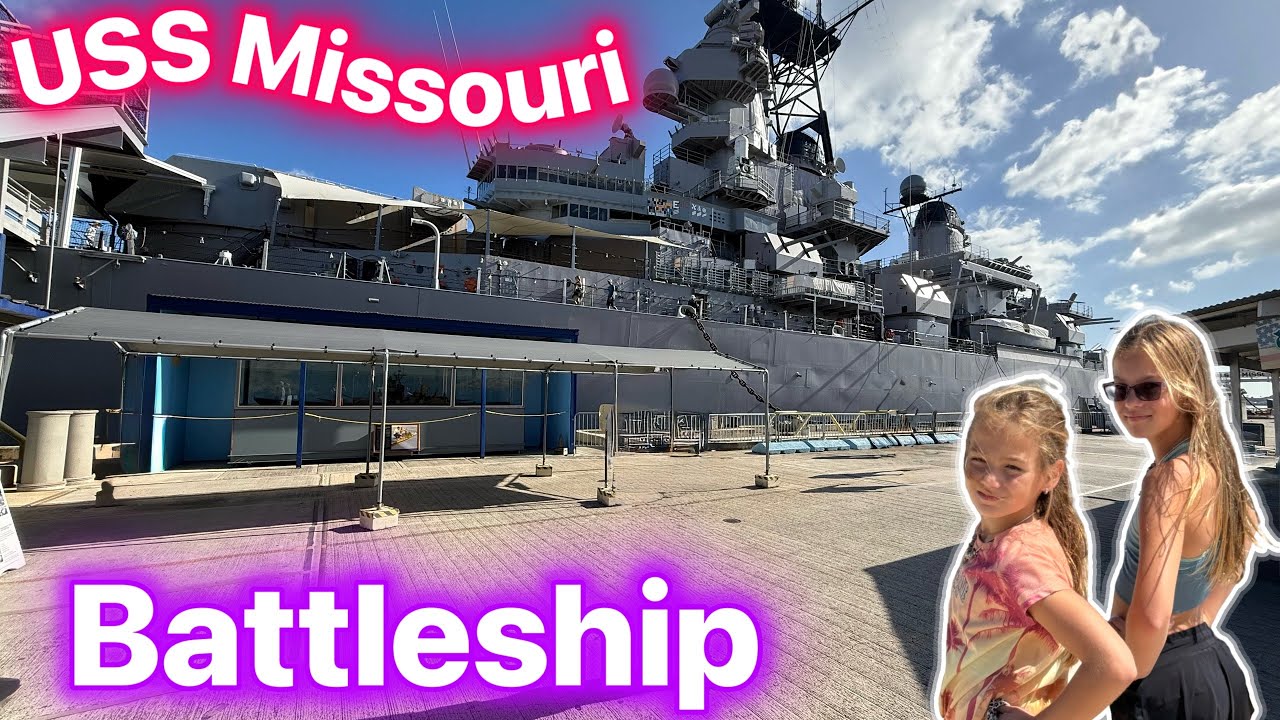 USS Missouri Battleship in Pearl Harbor Hawaii!