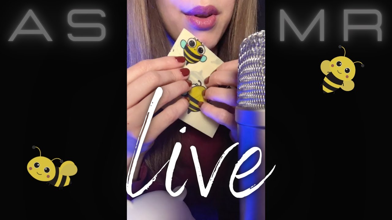 Live ASMR pour se détendre à n'importe quel moment de la journée 🤗