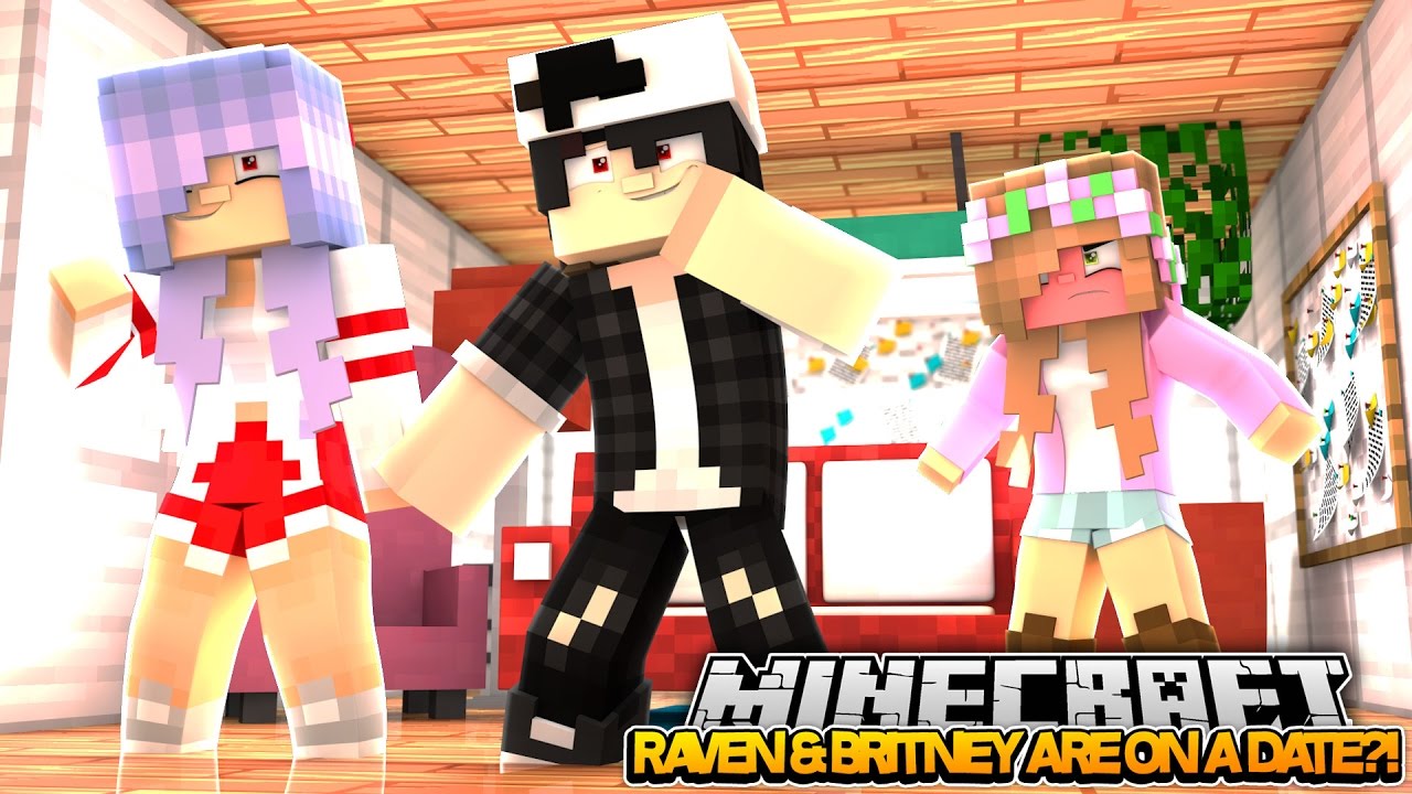 RAVEN & BRITNEY GO ON A DATE! | Ramonas Son -Minecraft Royal Family w/LittleKellyandCarly
